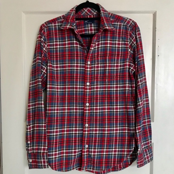 Men’s GAP Standard Fit Flannel Shirt - Picture 2 of 3